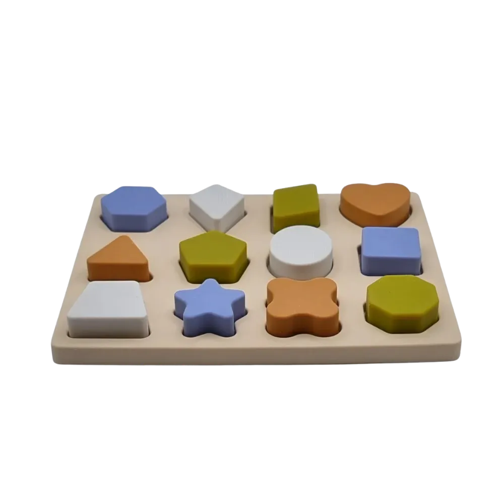 Vormenpuzzel - 12 Stukken