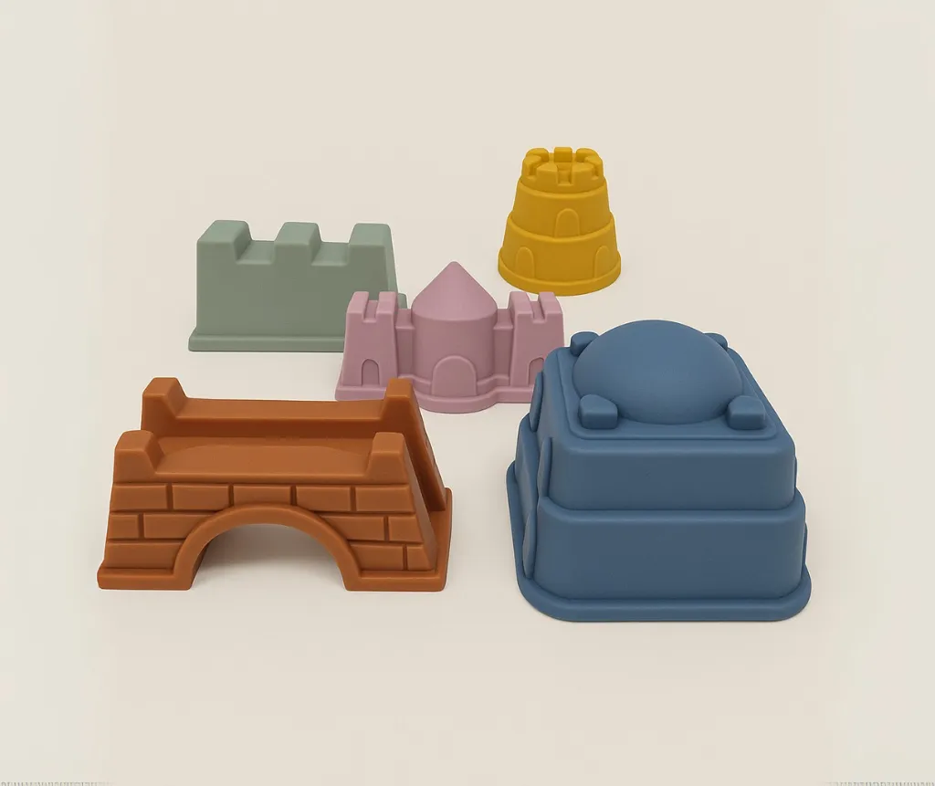 Sandformen – Sandburgen